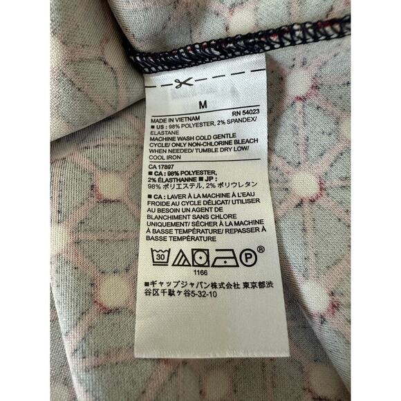 Banana Republic Shift Tank Print Dress sz Medium - Picture 5 of 5